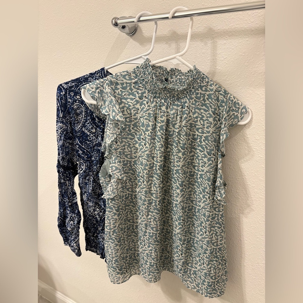 Women’s blouses, bundle of 2, size M